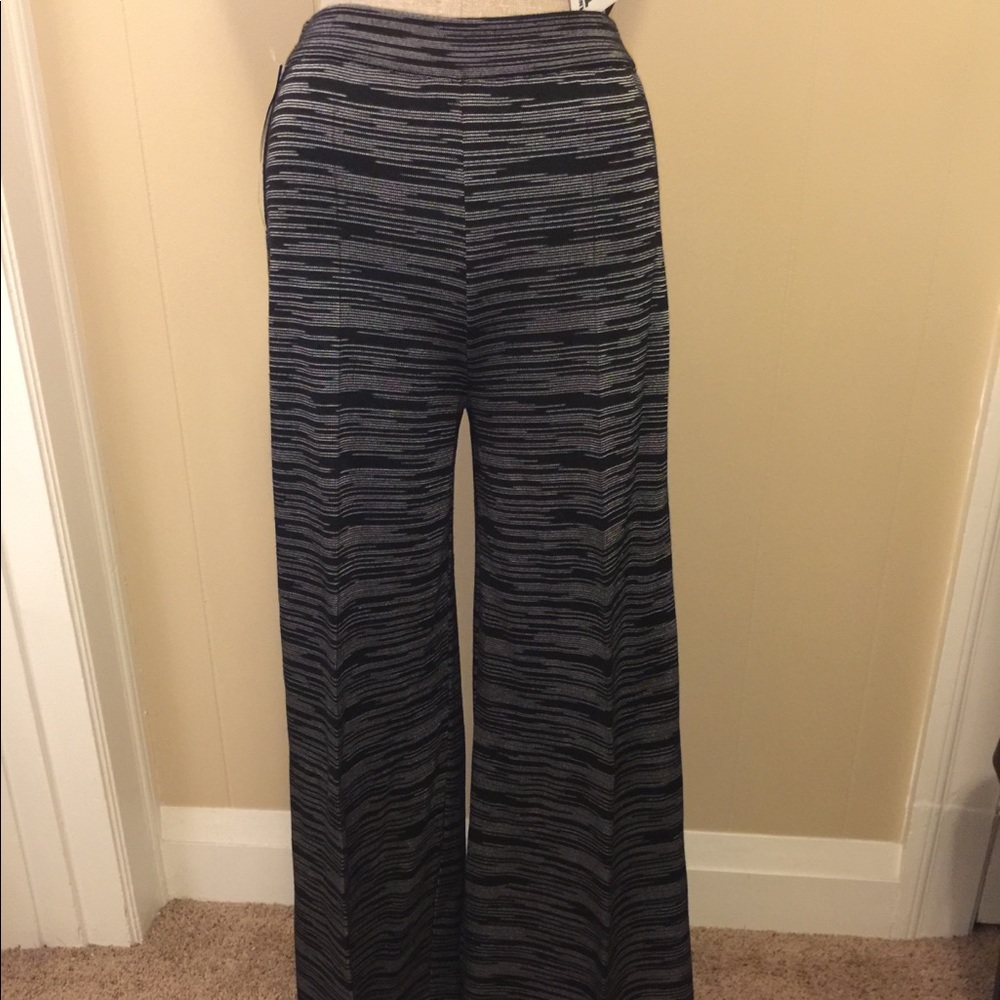 Incredible Missoni wide-leg pants from Italy. NWT!